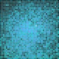 Greenish blue abstract dotted square color geometric pattern with square monochrome