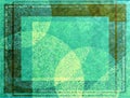 Greenish-gold abstract background in grunge style. Royalty Free Stock Photo