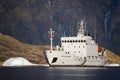 Greenland - Icebreaker in Scoresbysund Royalty Free Stock Photo