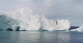 4K floating glaciers in the Gulf of Dicso Bay in western Greenland