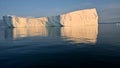 Floating glaciers in the Gulf of Dicso Bay in western Greenland