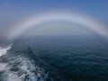 Greenland Ilulissat white rainbow