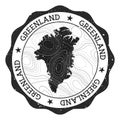 Greenland outdoor stamp.