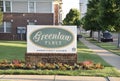 Greenlaw Place Apartments Sign, Memphis, TN