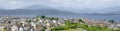 Greenock view towards Dunoon during the summer Royalty Free Stock Photo