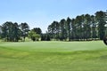 Greens and fairway on golf course, Georgia, USA Royalty Free Stock Photo