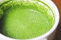 Greentea matcha latte Royalty Free Stock Photo