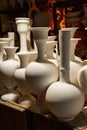 Greenware vases and pots