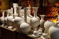 Greenware vases and pots