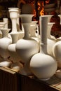 Greenware vases and pots