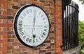Greenwich clock Royalty Free Stock Photo