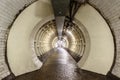 Greenwich Foot Tunnel beneath the River Thames Royalty Free Stock Photo