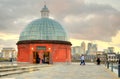 The Greenwich Foot Tunnel, East London Royalty Free Stock Photo