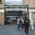 Greenwich Market Sign & Symbol in London