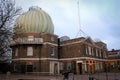 Greenwich Observatory building view, London Royalty Free Stock Photo