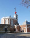 Greenwich Observatory Clock Tower - Greenwich Meantime Royalty Free Stock Photo