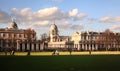 Greenwich park, Royal Navy chapel Royalty Free Stock Photo