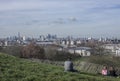 The Greenwich park - a view of London.