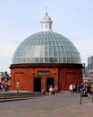 The Greenwich Underground Foot Tunnel That Crosses Beneath The River Thames In London Royalty Free Stock Photo