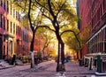 Greenwich Village neighborhood in New York, New York USA.