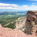 Greeny Mountains view of Castel wildland Provincial Park