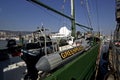 Greepeace boat Royalty Free Stock Photo