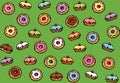 Donut. Vector drawing