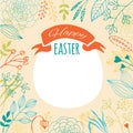 Greeting card for Easter.