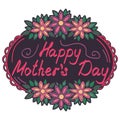 Greeting card Happy mother's day