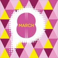 Greeting card with 8 March womens Day_7