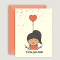 Greeting Card for Mother's Day celebration. Royalty Free Stock Photo