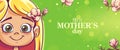 Greeting card Mothers day