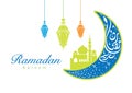 Greeting card for Ramadan month