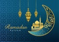 Greeting card for Ramadan month