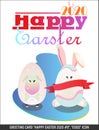 Greeting card for U Happy Easter 2020 9