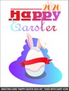 Greeting card for U Happy Easter 2020 2