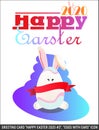 Greeting card for U Happy Easter 2020 3