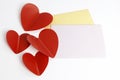 Greeting card for Valentine`s Day. Royalty Free Stock Photo