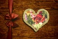 Greeting card for Valentines or mother`s day Royalty Free Stock Photo