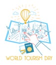 Greeting card World Tourism Day