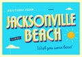 Greetings from Jacksonville Beach, Florida, USA