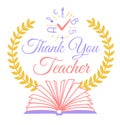 Greeting Thank you teacher