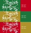 Greetings christmas pattern