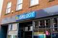 Greggs Bakery, Doncaster, England, United Kingdom, shop exterior