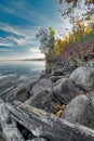 Gregoire lake on a sunny Autumn afternoon