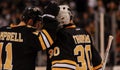 Gregory Campbell and Tim Thomas, Boston Bruins