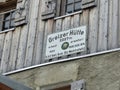 Greizer hut at Berlin high path, Zillertal Alps in Tyrol, Austria