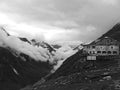 Greizer hut at Berlin high path, Zillertal Alps in Tyrol, Austria