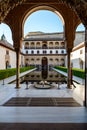 Grenada, andalusia, spain, europe, patio of the arrayanes