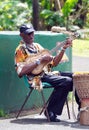 Grenada - Caribbean island - Local musician